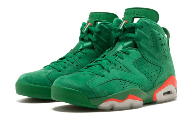 Air Jordan 6 Retro NRG Green Suede Gatorade