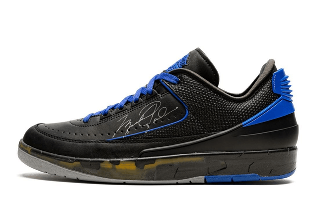 Air Jordan 2 Low OG SP Off-White - Black/Blue