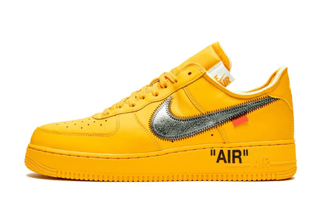 Nike Air Force 1 Low Off-White - University Gold