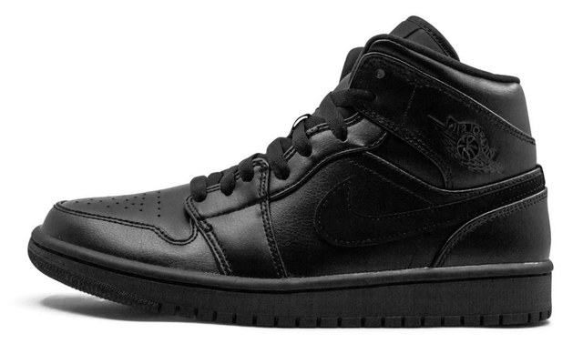 Air Jordan 1 Mid Triple black
