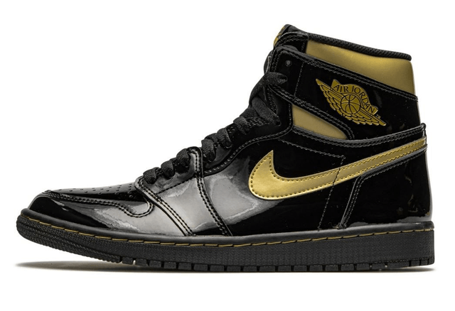 Air Jordan 1 Retro High OG Black Metallic Gold