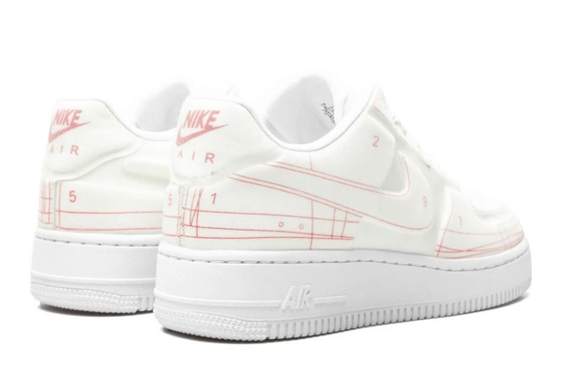 Nike Air Force 1 LX Blueprint  Summit White