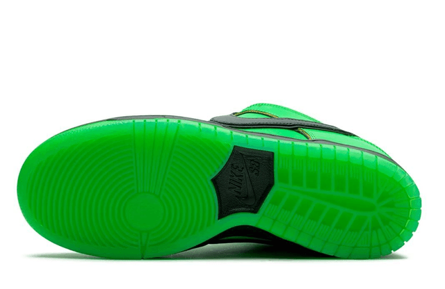 Nike SB Dunk Powerpuff Girls - Buttercup