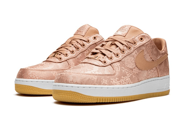 Nike Air Force 1 PRM CLOT - Rose Gold Silk