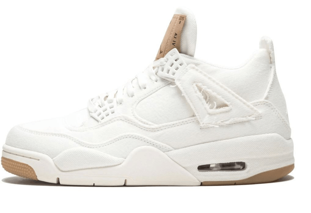 Air Jordan 4 Retro Levis NRG White Denim