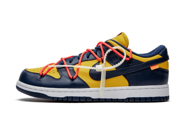 Nike Dunk Low Off-White - University Gold