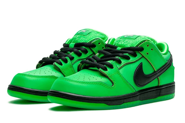 Nike SB Dunk Powerpuff Girls - Buttercup