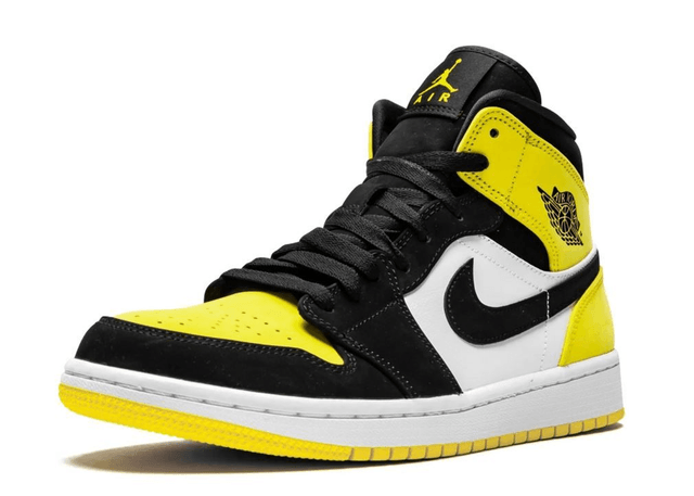 Air Jordan 1 MID SE Yellow Toe