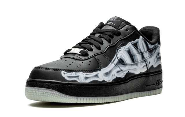 Nike Air Force 1 Low Skeleton Black