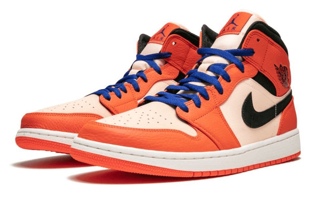 Air Jordan 1 Mid SE Team Orange