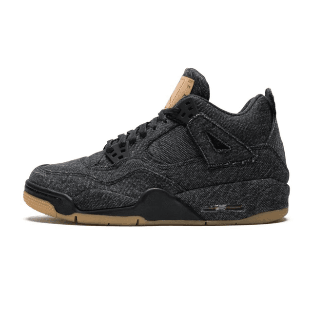 Air Jordan 4 Retro Levis NRG Black Levis GS