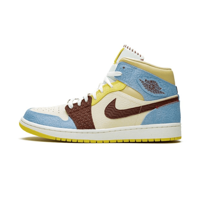 Air Jordan 1 Mid SE Maison Chateau Rouge Fearless
