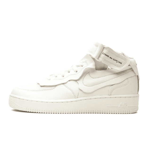 Nike Air Force 1 Mid Comme des Garcons White